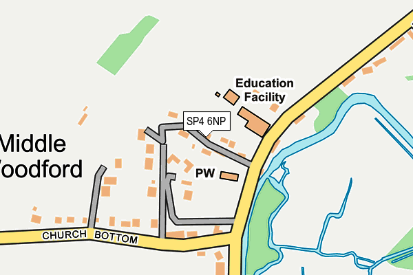 SP4 6NP map - OS OpenMap – Local (Ordnance Survey)