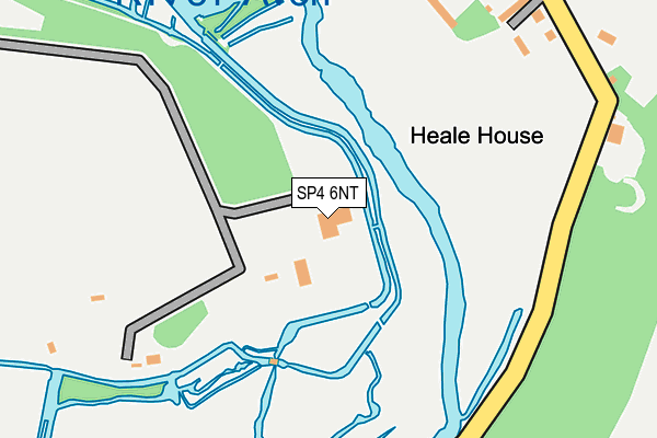 SP4 6NT map - OS OpenMap – Local (Ordnance Survey)
