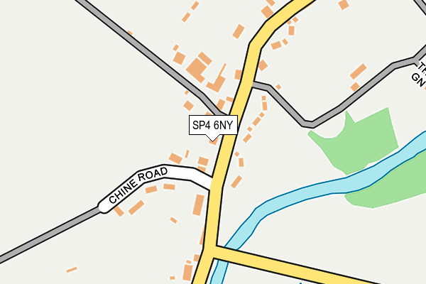 SP4 6NY map - OS OpenMap – Local (Ordnance Survey)