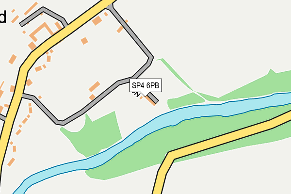 SP4 6PB map - OS OpenMap – Local (Ordnance Survey)