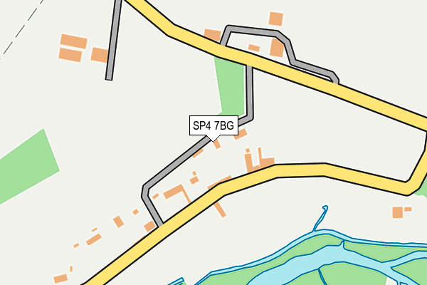 SP4 7BG map - OS OpenMap – Local (Ordnance Survey)