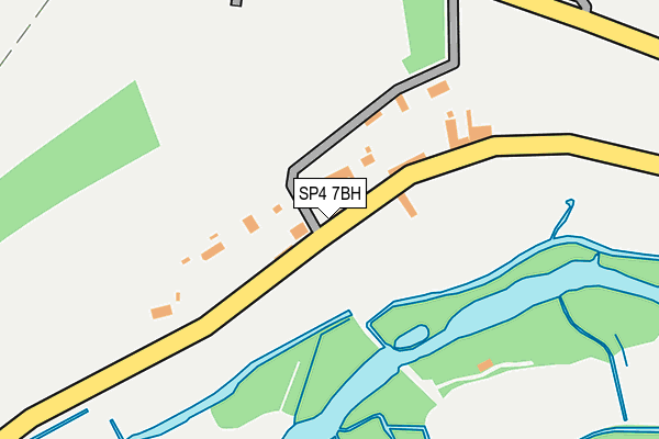 SP4 7BH map - OS OpenMap – Local (Ordnance Survey)