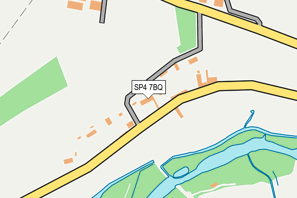 SP4 7BQ map - OS OpenMap – Local (Ordnance Survey)