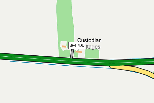 SP4 7DD map - OS OpenMap – Local (Ordnance Survey)