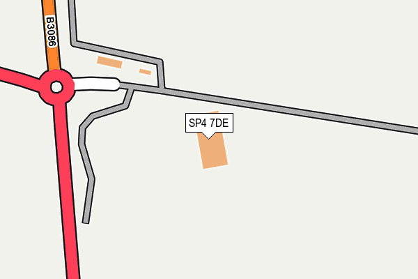 SP4 7DE map - OS OpenMap – Local (Ordnance Survey)