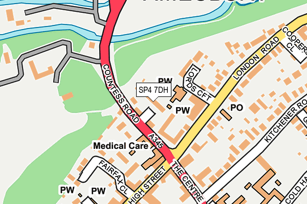 SP4 7DH map - OS OpenMap – Local (Ordnance Survey)