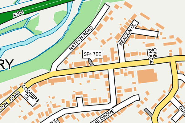 SP4 7EE map - OS OpenMap – Local (Ordnance Survey)