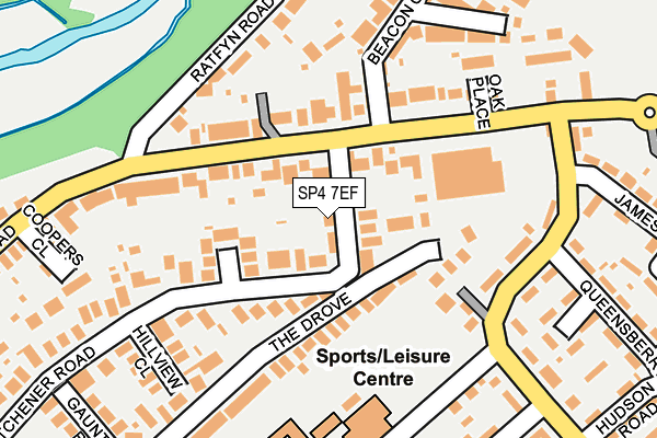 SP4 7EF map - OS OpenMap – Local (Ordnance Survey)