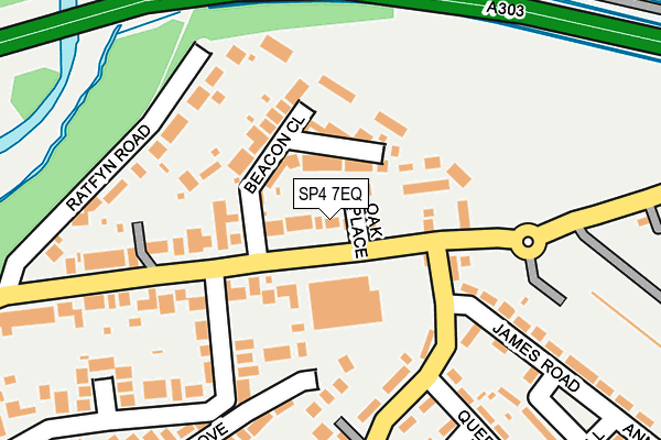 SP4 7EQ map - OS OpenMap – Local (Ordnance Survey)