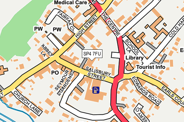 SP4 7FU map - OS OpenMap – Local (Ordnance Survey)