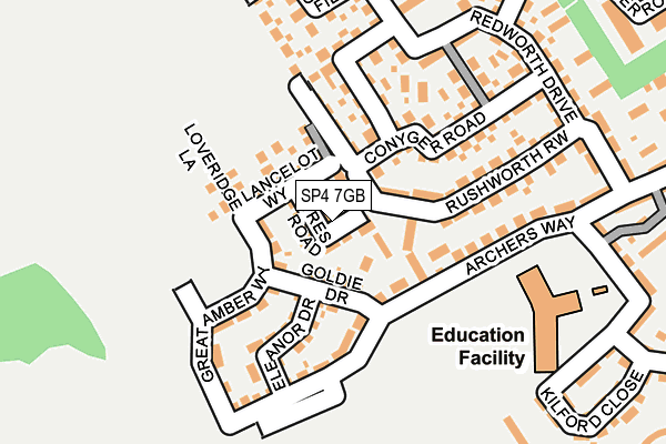 SP4 7GB map - OS OpenMap – Local (Ordnance Survey)