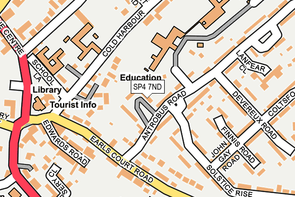 SP4 7ND map - OS OpenMap – Local (Ordnance Survey)