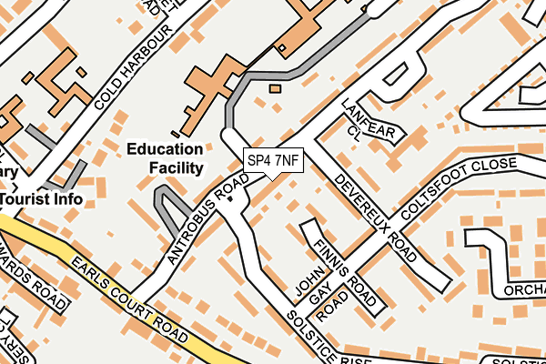 SP4 7NF map - OS OpenMap – Local (Ordnance Survey)