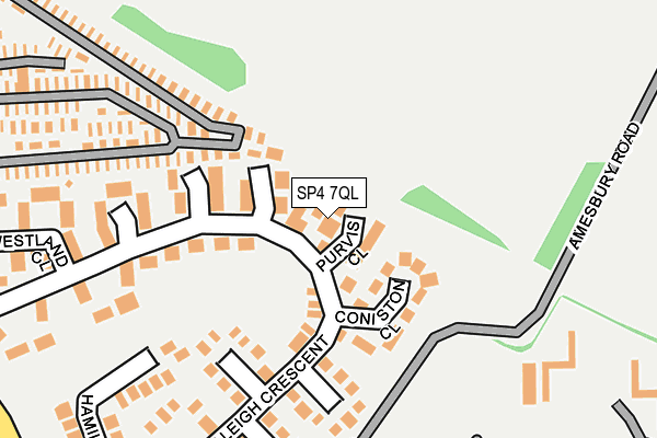 SP4 7QL map - OS OpenMap – Local (Ordnance Survey)