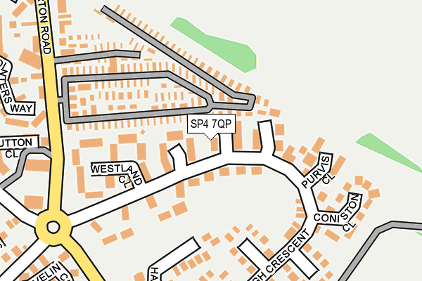 SP4 7QP map - OS OpenMap – Local (Ordnance Survey)