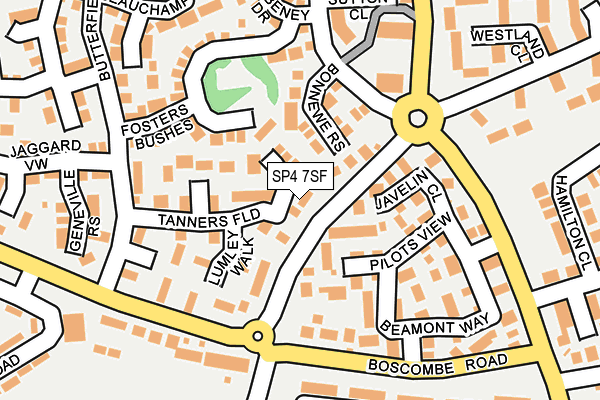 SP4 7SF map - OS OpenMap – Local (Ordnance Survey)