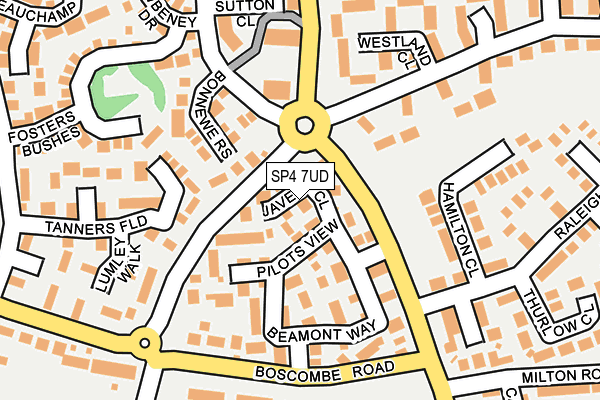 SP4 7UD map - OS OpenMap – Local (Ordnance Survey)