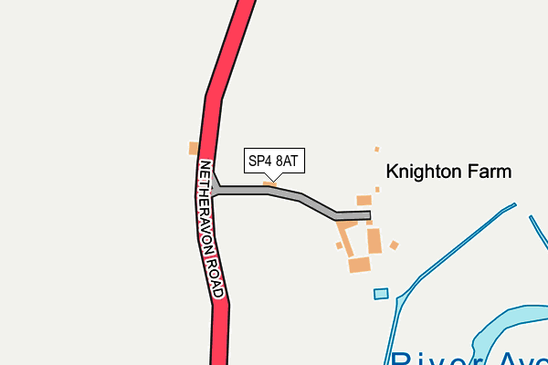 SP4 8AT map - OS OpenMap – Local (Ordnance Survey)