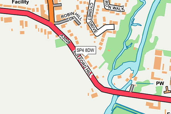 SP4 8DW map - OS OpenMap – Local (Ordnance Survey)