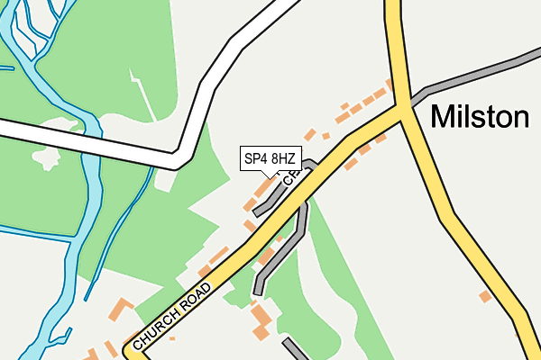SP4 8HZ map - OS OpenMap – Local (Ordnance Survey)