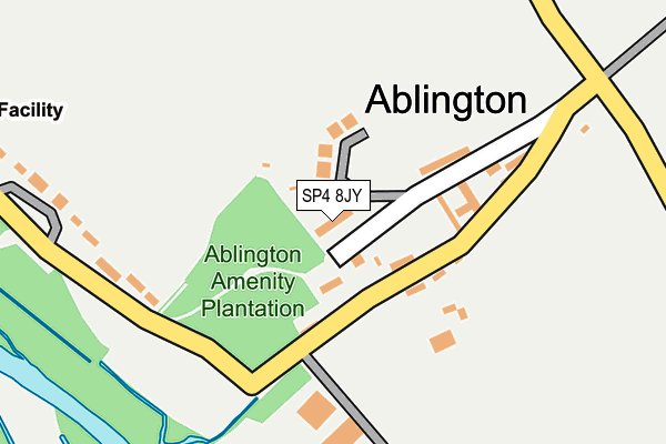 SP4 8JY map - OS OpenMap – Local (Ordnance Survey)