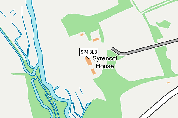 SP4 8LB map - OS OpenMap – Local (Ordnance Survey)