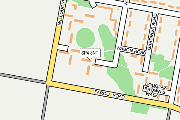 SP4 8NT map - OS OpenMap – Local (Ordnance Survey)