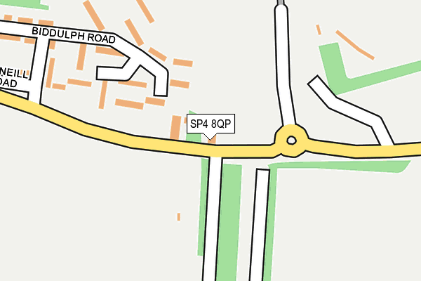 SP4 8QP map - OS OpenMap – Local (Ordnance Survey)