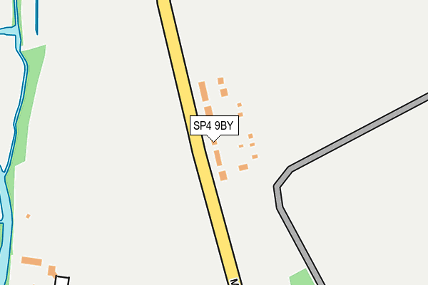 SP4 9BY map - OS OpenMap – Local (Ordnance Survey)