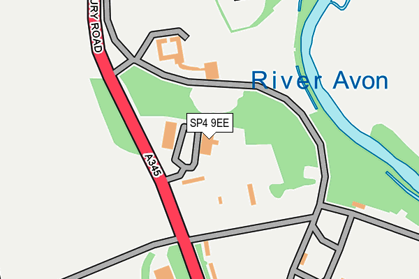SP4 9EE map - OS OpenMap – Local (Ordnance Survey)
