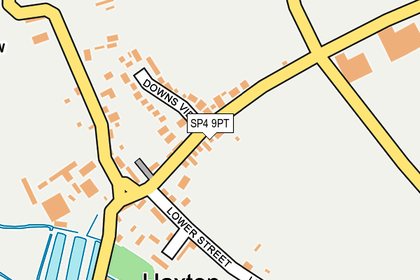SP4 9PT map - OS OpenMap – Local (Ordnance Survey)