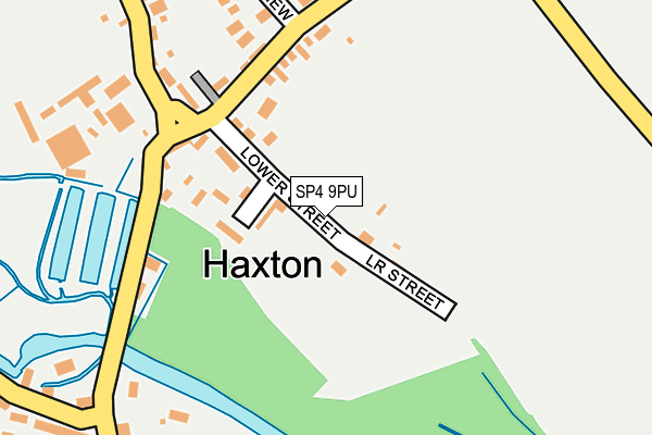 SP4 9PU map - OS OpenMap – Local (Ordnance Survey)