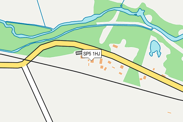 SP5 1HJ map - OS OpenMap – Local (Ordnance Survey)