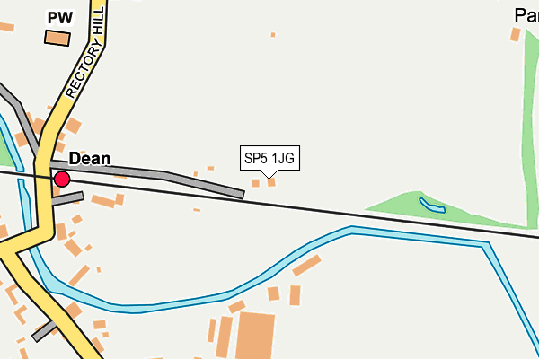 SP5 1JG map - OS OpenMap – Local (Ordnance Survey)