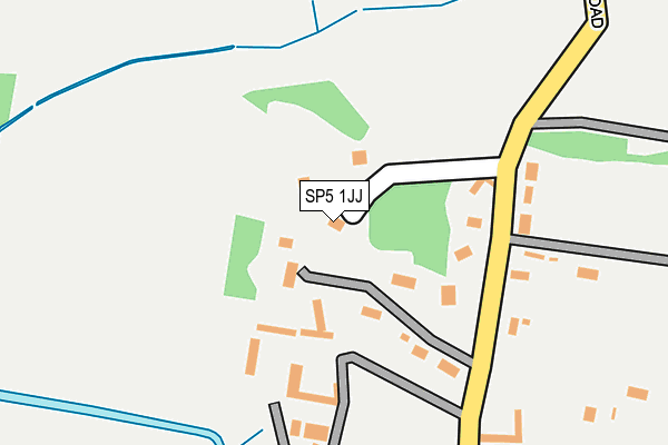 SP5 1JJ map - OS OpenMap – Local (Ordnance Survey)