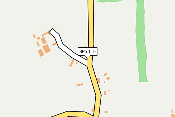 SP5 1LD map - OS OpenMap – Local (Ordnance Survey)