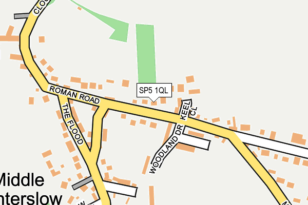 SP5 1QL map - OS OpenMap – Local (Ordnance Survey)
