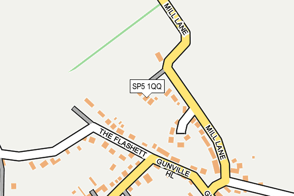 SP5 1QQ map - OS OpenMap – Local (Ordnance Survey)