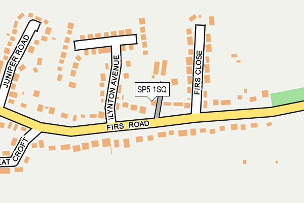 SP5 1SQ map - OS OpenMap – Local (Ordnance Survey)