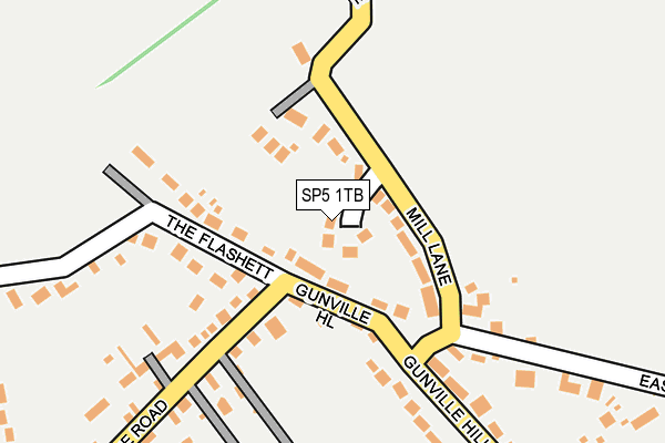 SP5 1TB map - OS OpenMap – Local (Ordnance Survey)