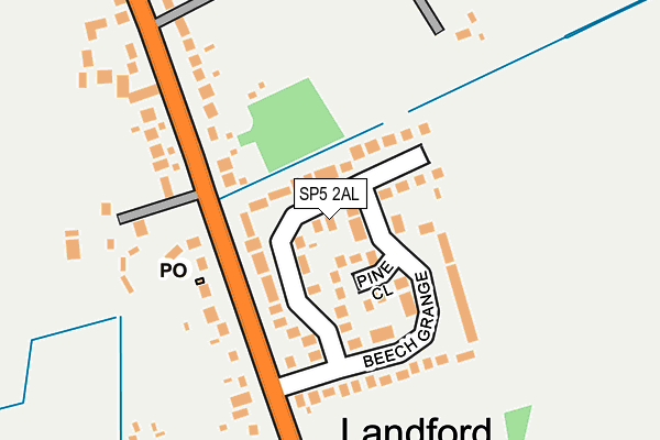 Map of HARLIN LIMITED at local scale
