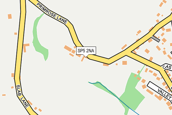 SP5 2NA map - OS OpenMap – Local (Ordnance Survey)