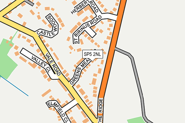 SP5 2NL map - OS OpenMap – Local (Ordnance Survey)