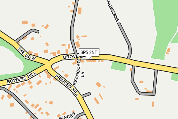 SP5 2NT map - OS OpenMap – Local (Ordnance Survey)