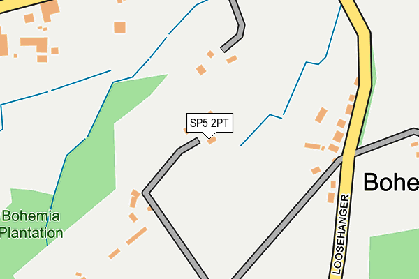 SP5 2PT map - OS OpenMap – Local (Ordnance Survey)
