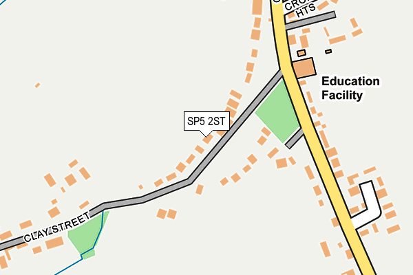 SP5 2ST map - OS OpenMap – Local (Ordnance Survey)
