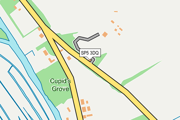 SP5 3DQ map - OS OpenMap – Local (Ordnance Survey)