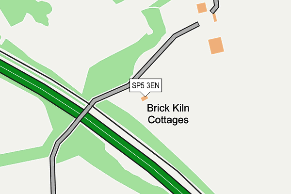 SP5 3EN map - OS OpenMap – Local (Ordnance Survey)