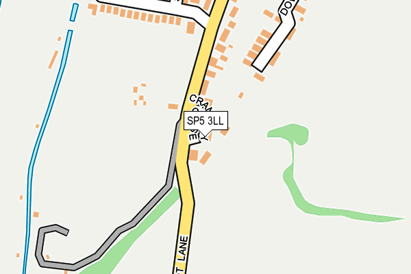 SP5 3LL map - OS OpenMap – Local (Ordnance Survey)