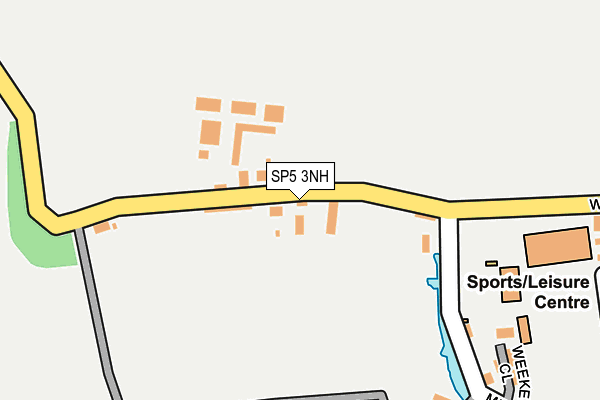 SP5 3NH map - OS OpenMap – Local (Ordnance Survey)